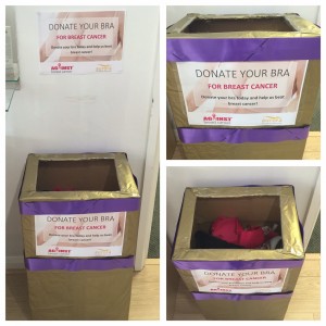 Aurora Clinics: Photo of our Bra Recycling Scheme